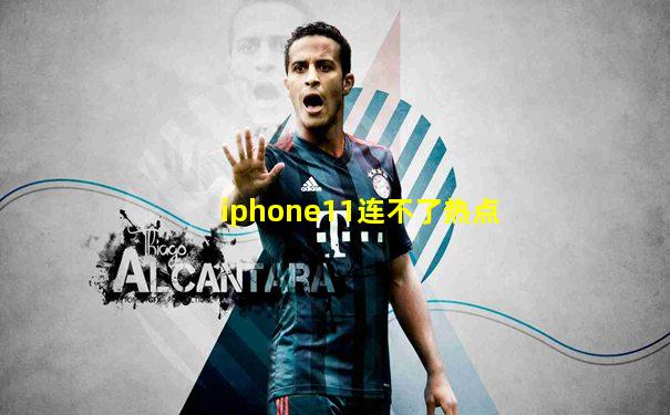 iphone11连不了热点