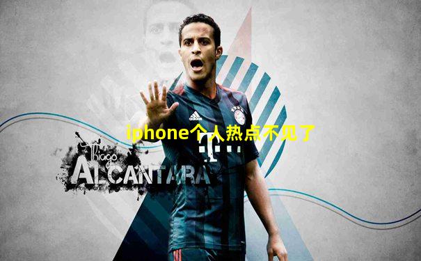 iphone个人热点不见了