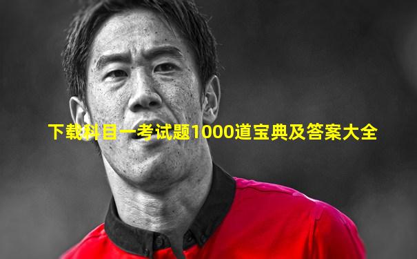 下载科目一考试题1000道宝典及答案大全