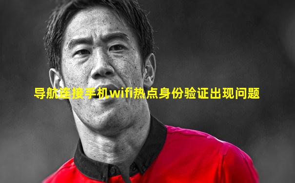 导航连接手机wifi热点身份验证出现问题