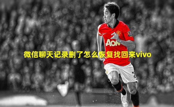 微信聊天记录删了怎么恢复找回来vivo