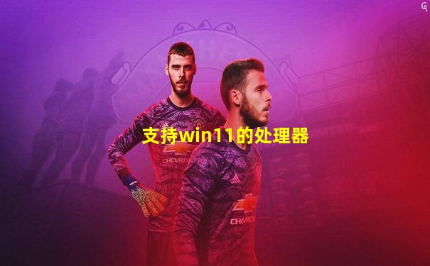支持win11的处理器
