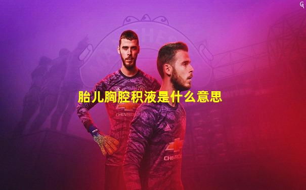 胎儿胸腔积液是什么意思