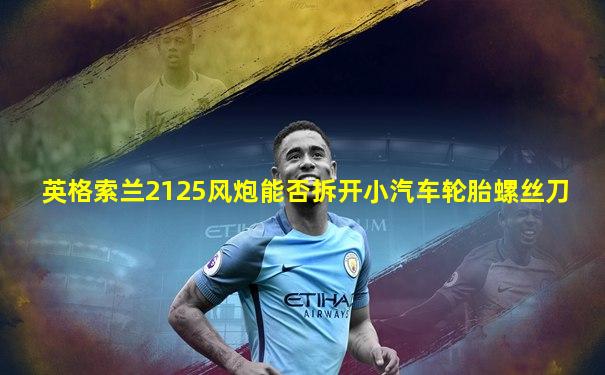 英格索兰2125风炮能否拆开小汽车轮胎螺丝刀